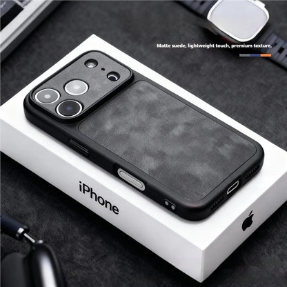 Ultra-thin sheepskin Apple phone case