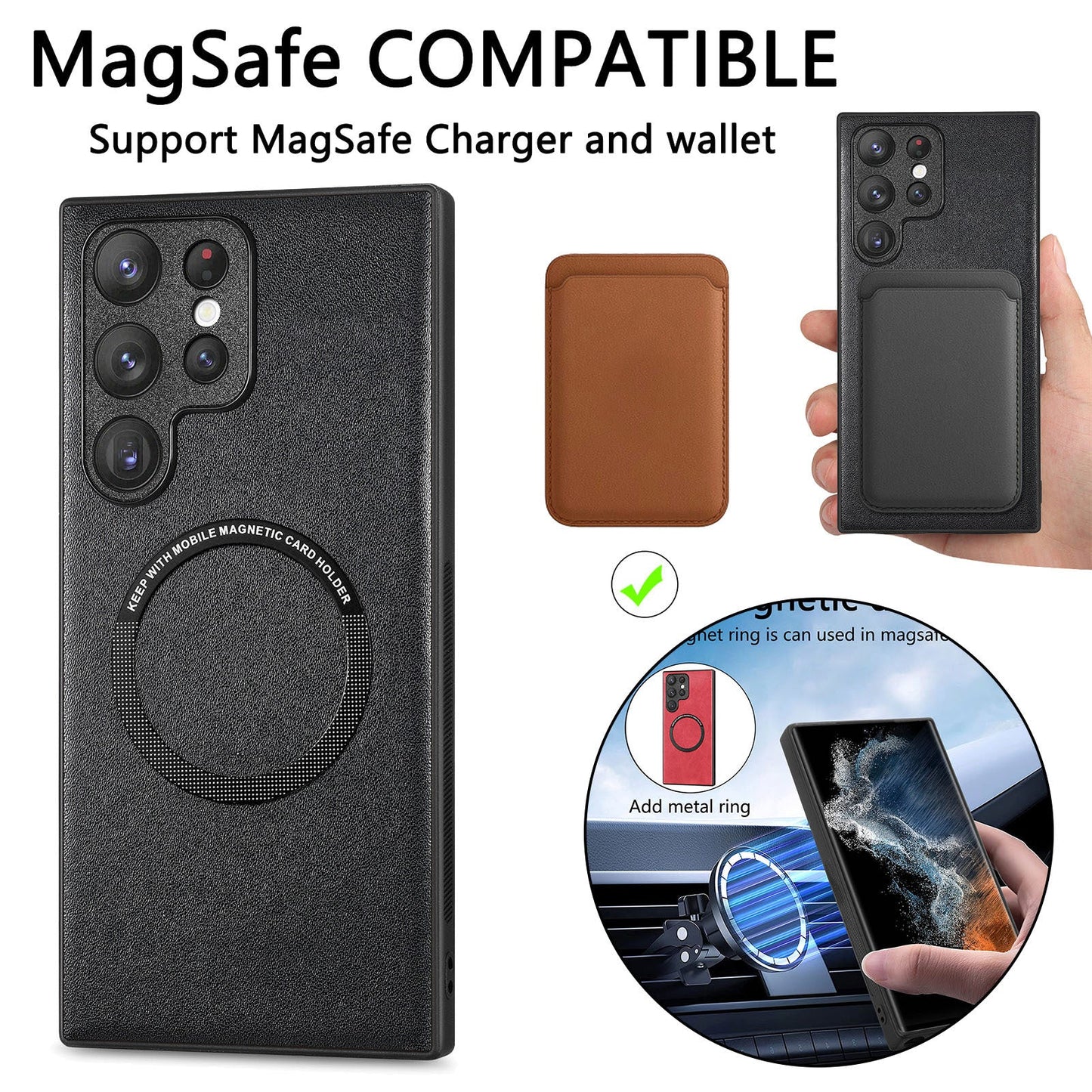 Simple Fashion Samsung Magnetic Phone Case