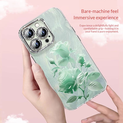 Blooming Rose Apple Phone Case