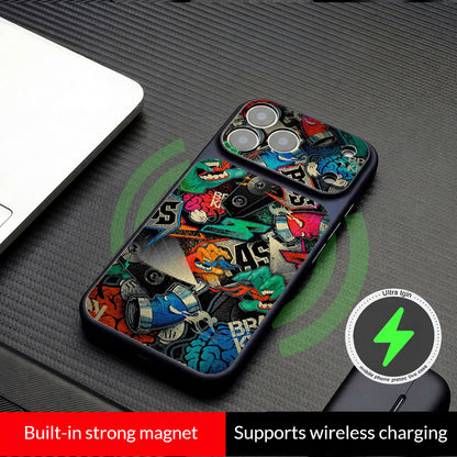 Graffiti Spray Paint Magnetic iPhone Case