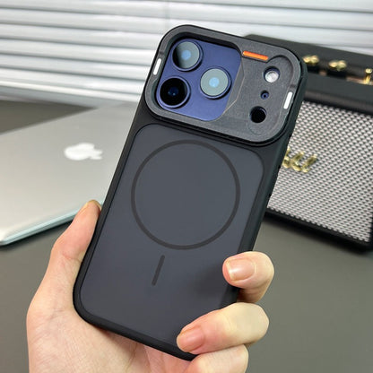 Skin-like frosted magnetic Apple phone case