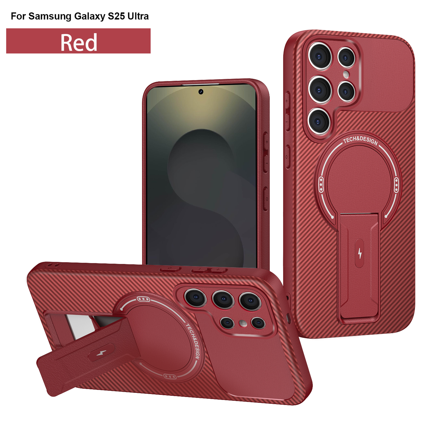 Pindun Magnetic Bracket Samsung Phone Case