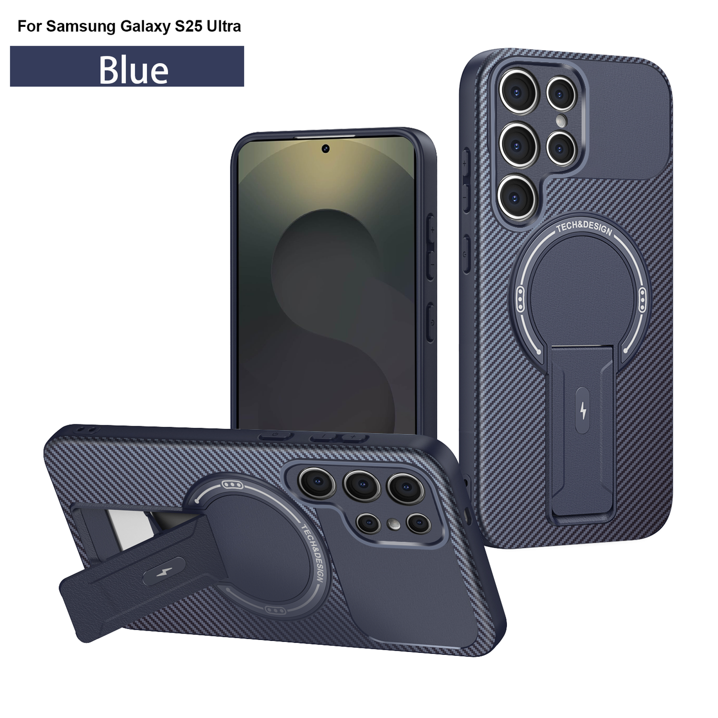 Pindun Magnetic Bracket Samsung Phone Case