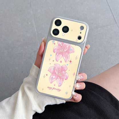 Cartoon Painted Apple Phone Case