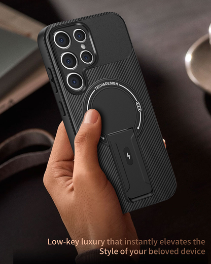 Pindun Magnetic Bracket Samsung Phone Case