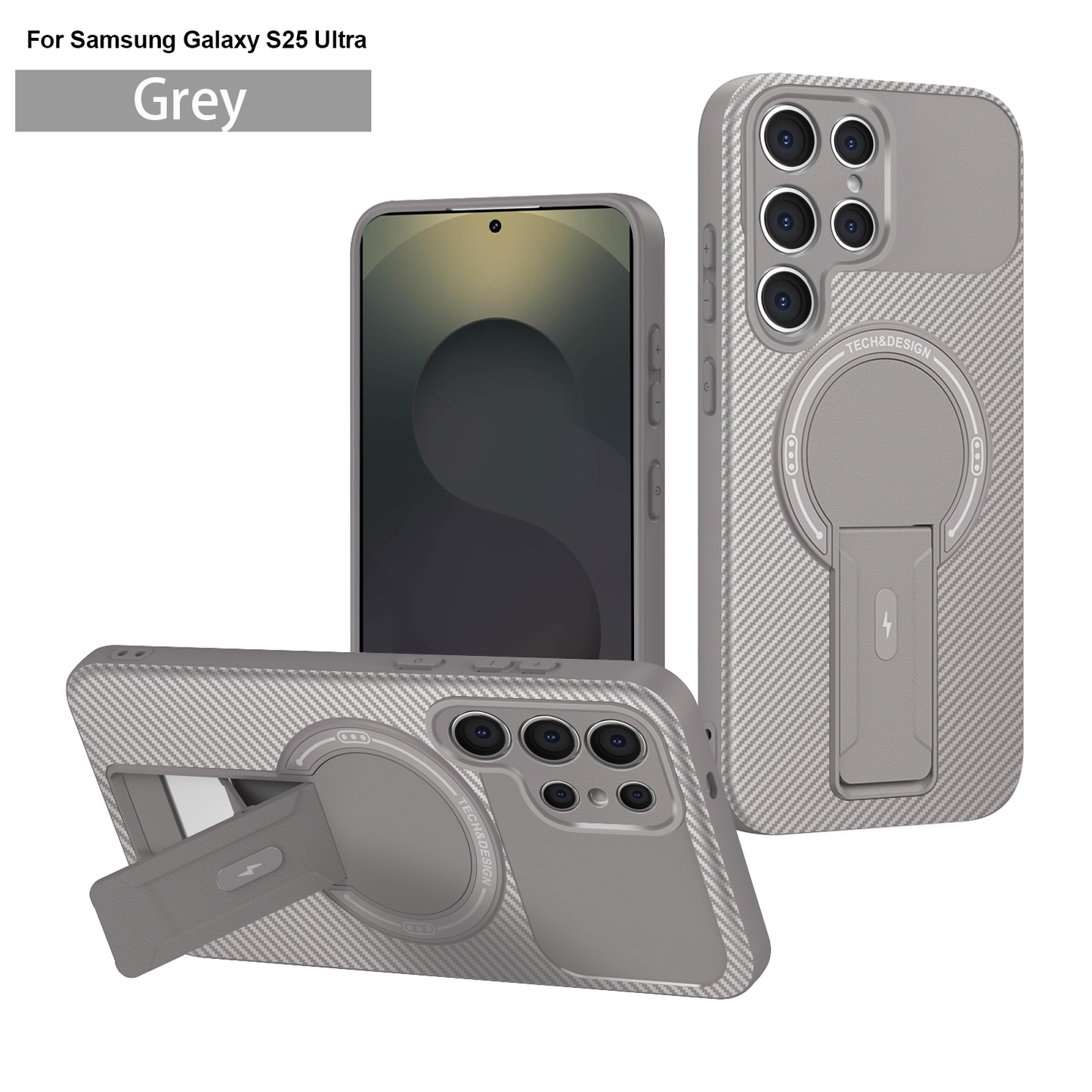 Pindun Magnetic Bracket Samsung Phone Case