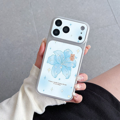Cartoon Painted Apple Phone Case