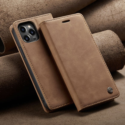 Luxury Leather Bracket Wallet Case For iPhone