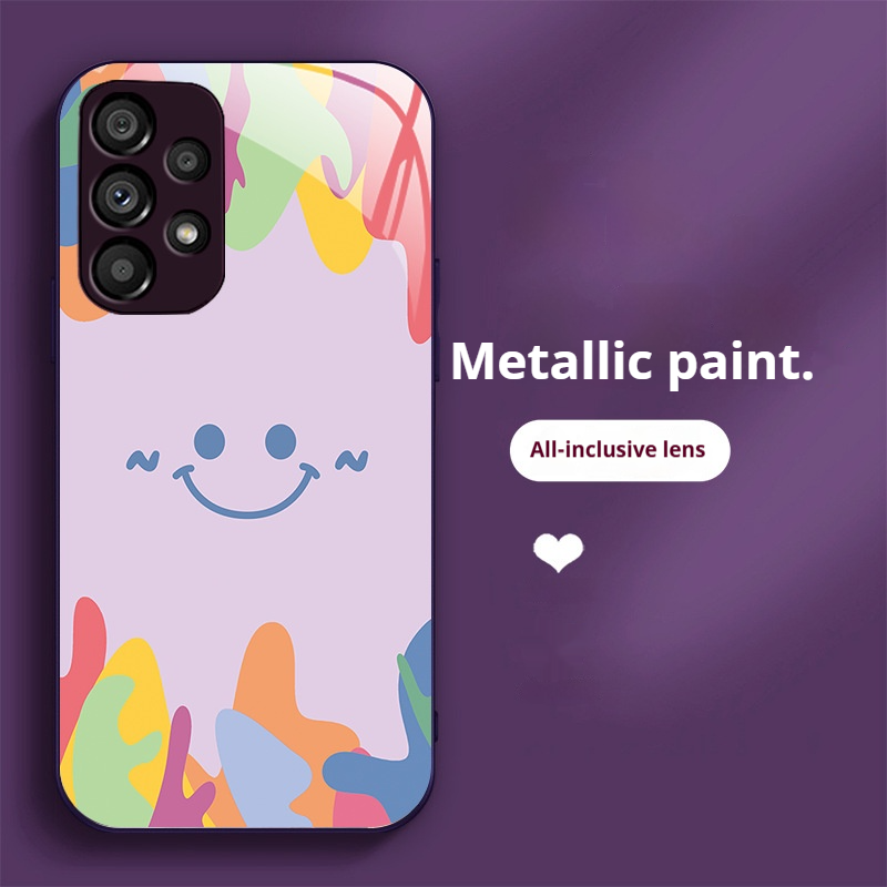 Cute smiley face Samsung phone case