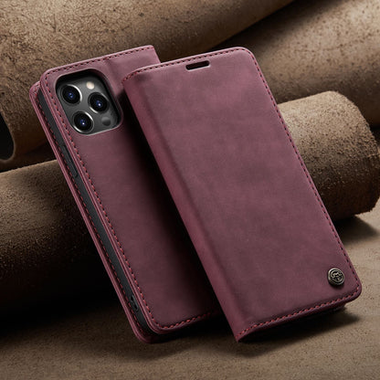 Luxury Leather Bracket Wallet Case For iPhone
