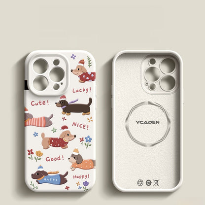 Cute Puppy Magnetic iPhone Case