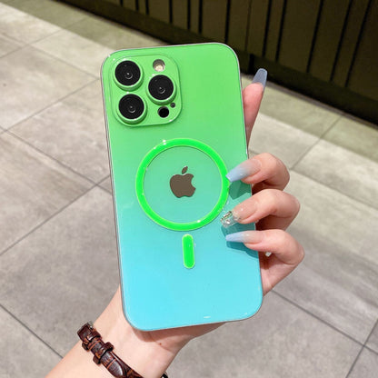 Luminous magnetic iPhone case