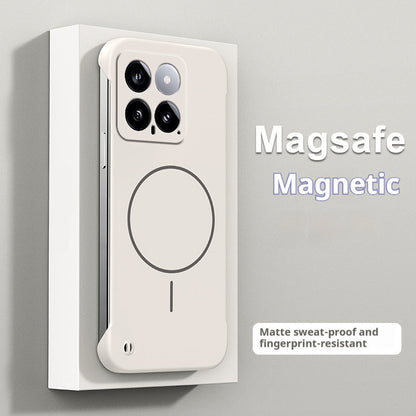 Ultra-thin borderless magnetic Xiaomi phone case