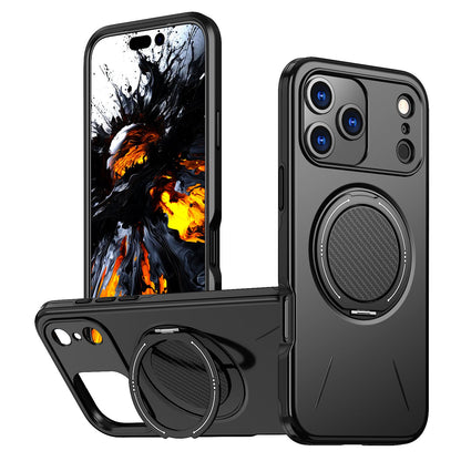 Rotating bracket magnetic iPhone case