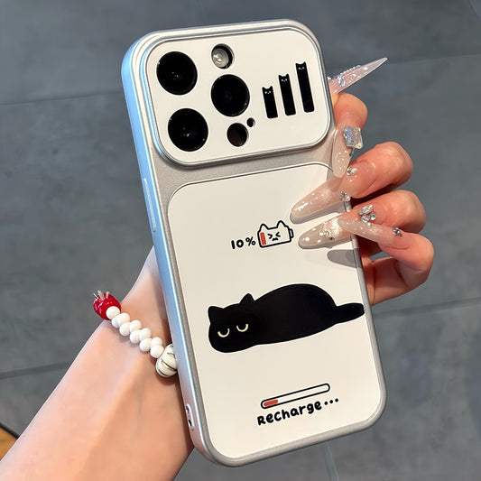 Battery Cat Apple Phone Case