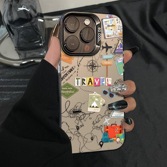 Travel Airplane Apple Phone Case
