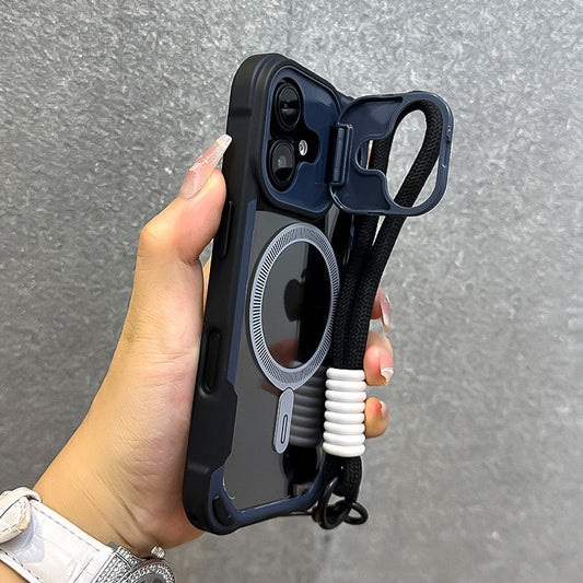 Lewei Bracket Magnetic Apple Phone Case