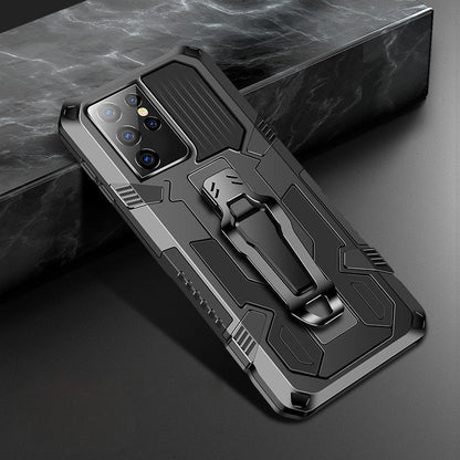 Mech Warrior Magnetic Holder Samsung Phone Case