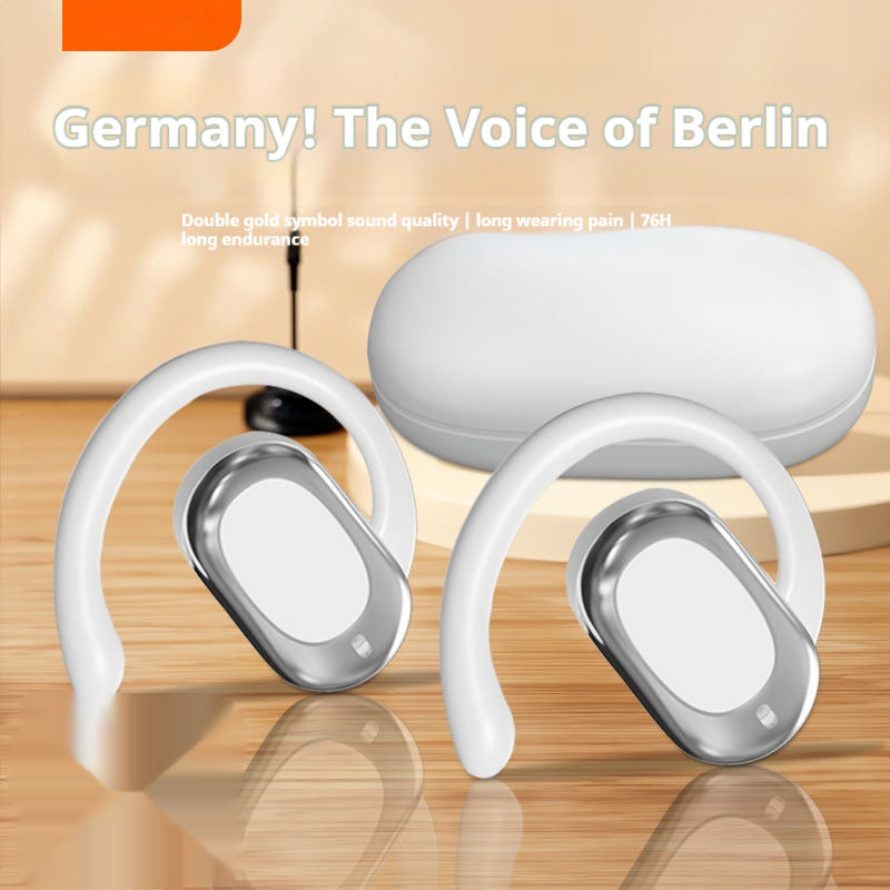 360 degree rotating ear-hook wireless Bluetooth headset