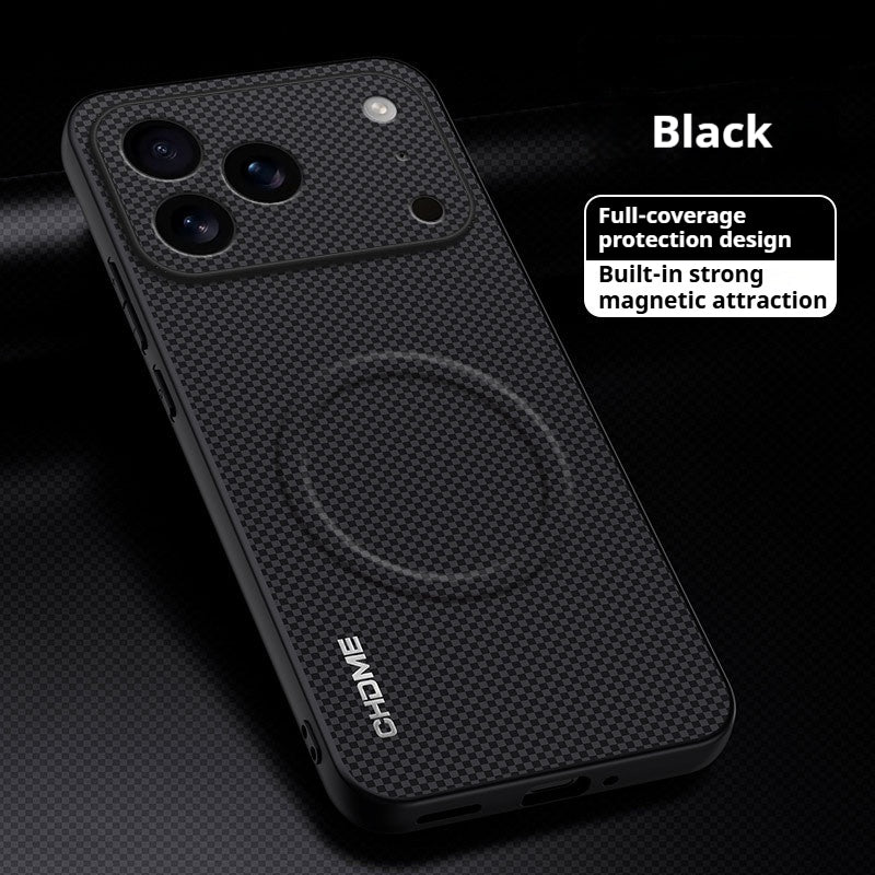 Marked magnetic anti-drop Apple phone case