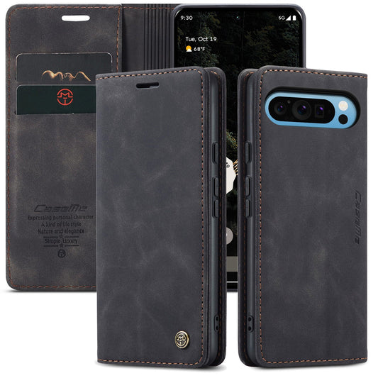 Leather flip cover card slot Google pixe phone case