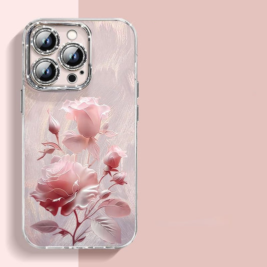Blooming Rose Apple Phone Case