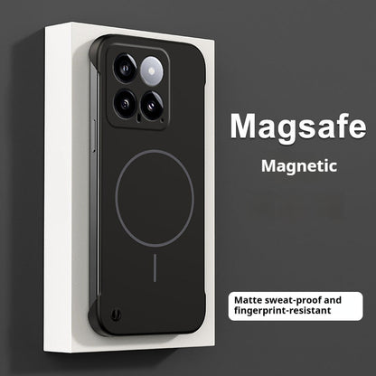 Ultra-thin borderless magnetic Xiaomi phone case
