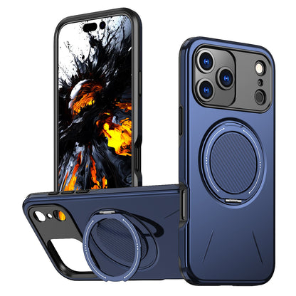 Rotating bracket magnetic iPhone case