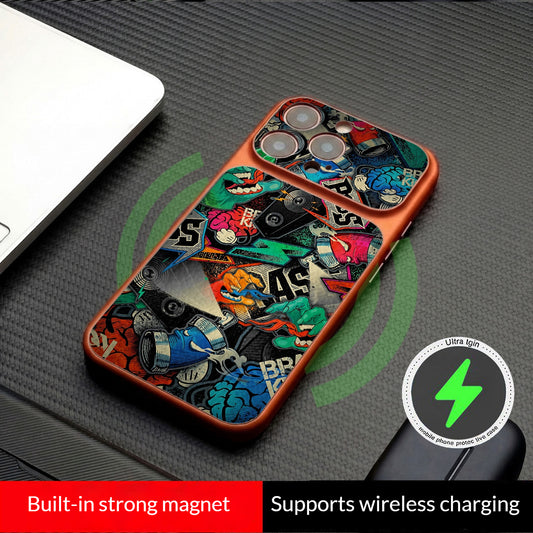 Graffiti Spray Paint Magnetic iPhone Case