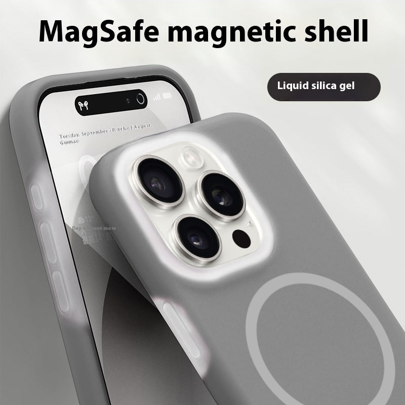 Liquid Silicone Jelly Apple Phone Case