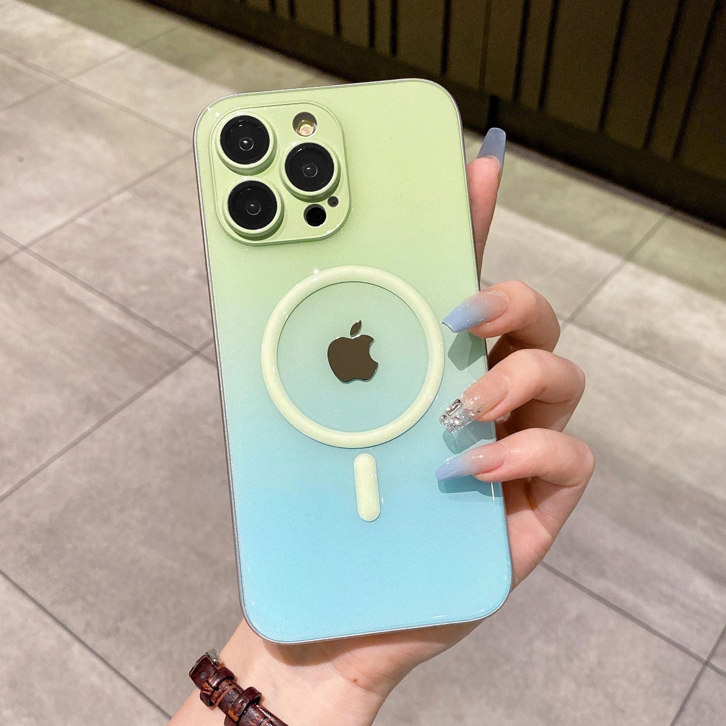 Luminous magnetic iPhone case