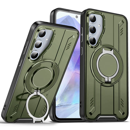 Leadwin rotating bracket magnetic Samsung mobile phone case