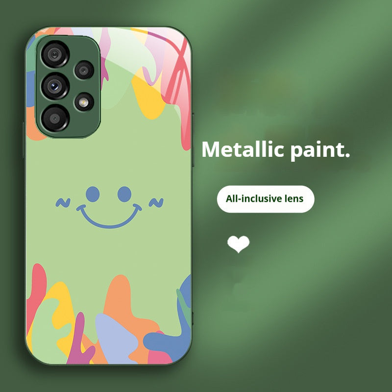 Cute smiley face Samsung phone case