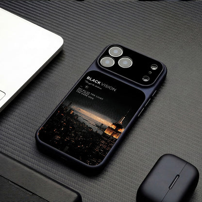 Black and Gold Urban-Style iPhone Case