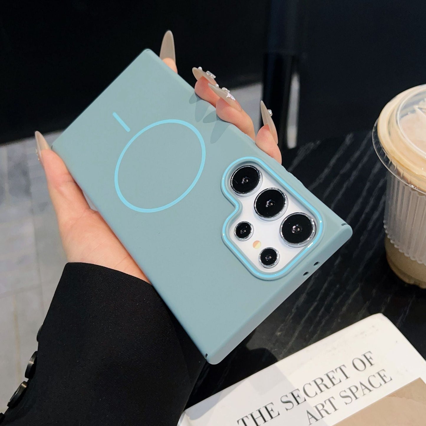 Magnetic Skin-friendly Frosted Samsung Phone Case