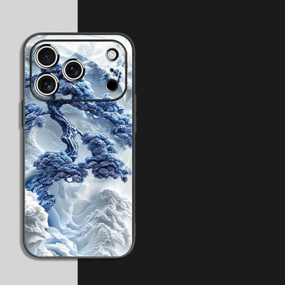 Cloud Cliff Pine Tree Apple Phone Case