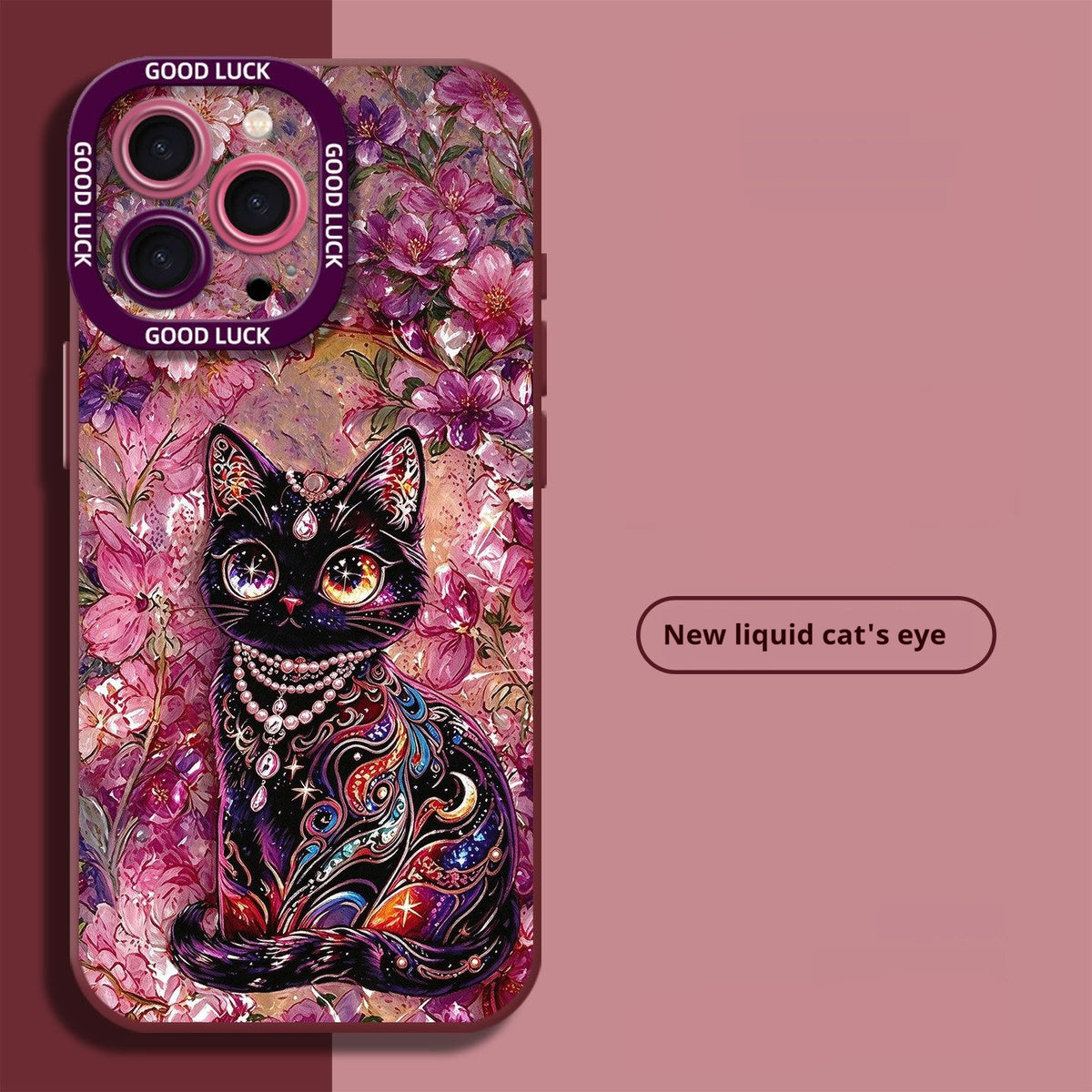 Cute kitten-shaped iPhone case