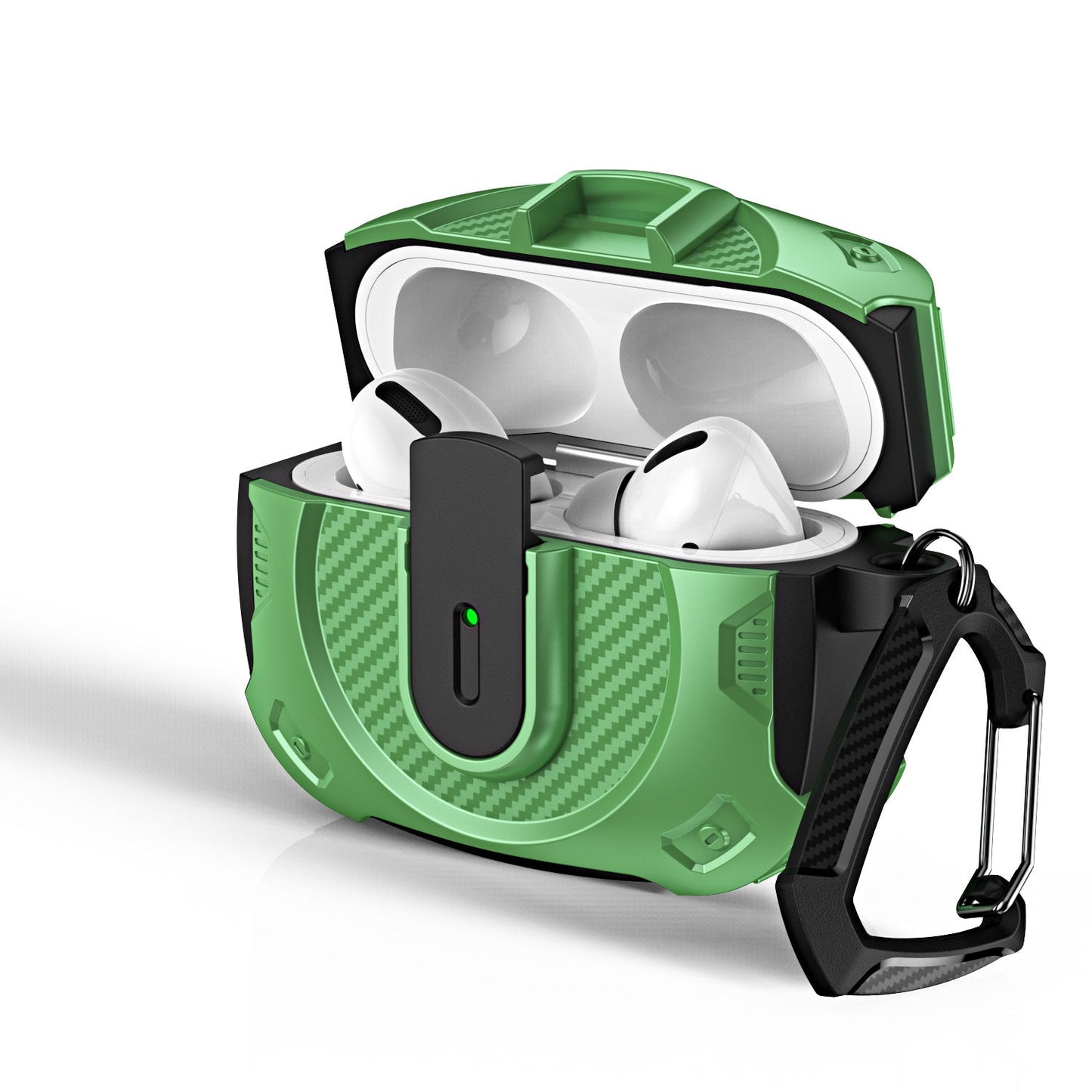 Cool mecha Apple earphone case