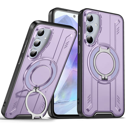 Leadwin rotating bracket magnetic Samsung mobile phone case