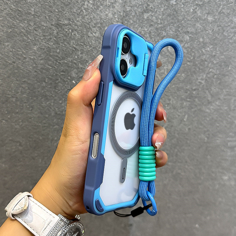 Lewei Bracket Magnetic Apple Phone Case