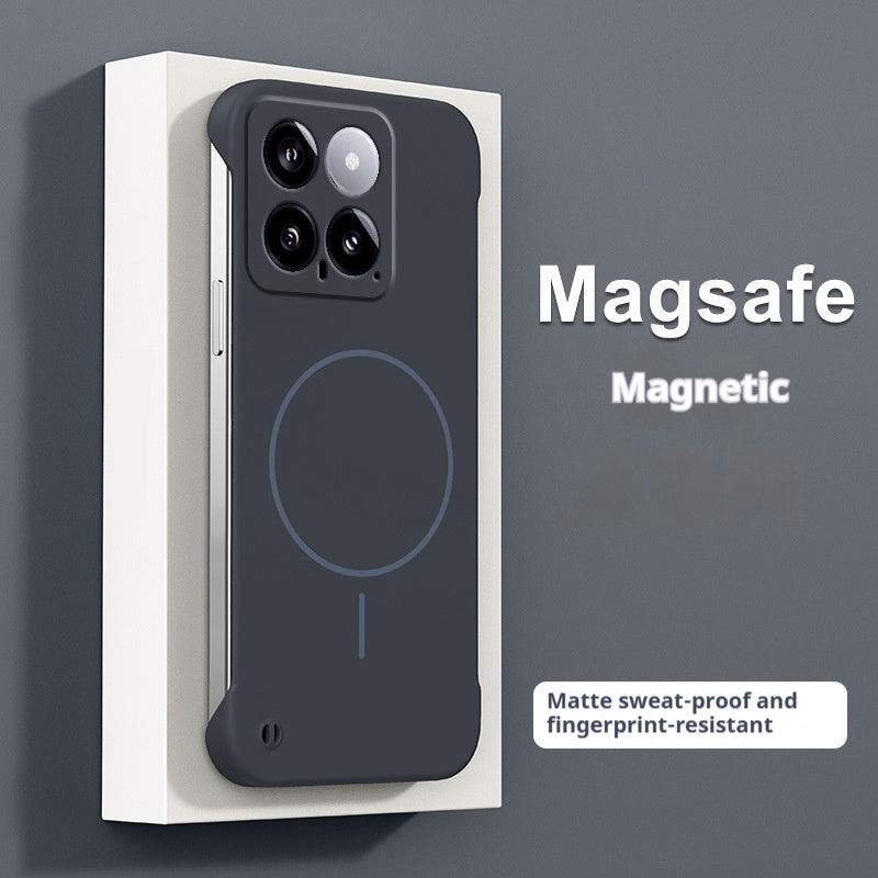 Ultra-thin borderless magnetic Xiaomi phone case