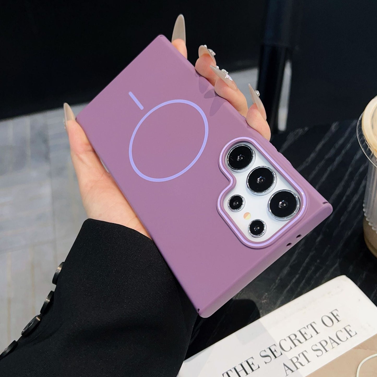 Magnetic Skin-friendly Frosted Samsung Phone Case