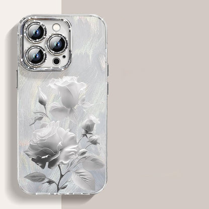 Blooming Rose Apple Phone Case