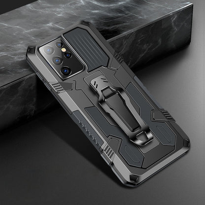 Mech Warrior Magnetic Holder Samsung Phone Case
