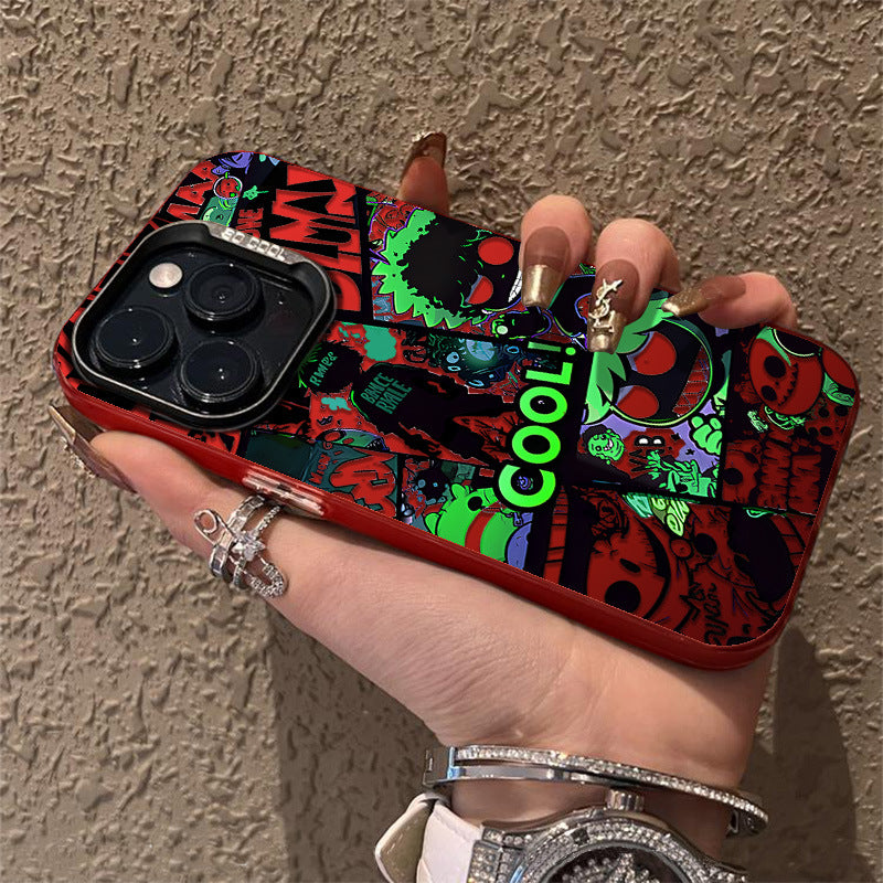 Trendy and cool boy's Apple phone case