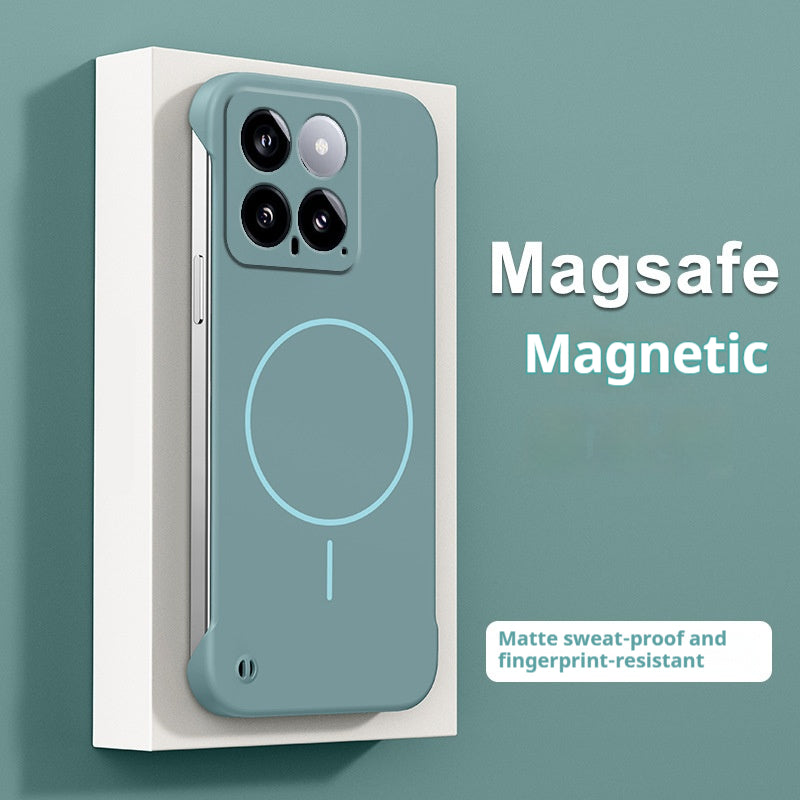 Ultra-thin borderless magnetic Xiaomi phone case