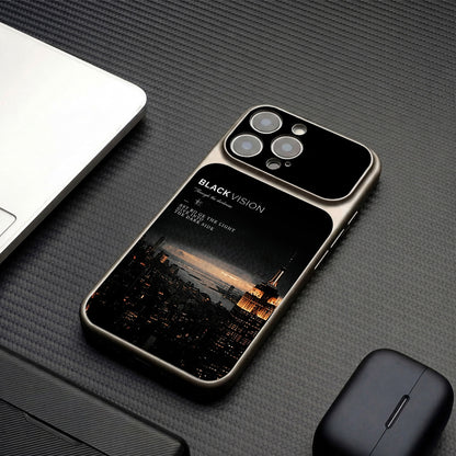 Black and Gold Urban-Style iPhone Case