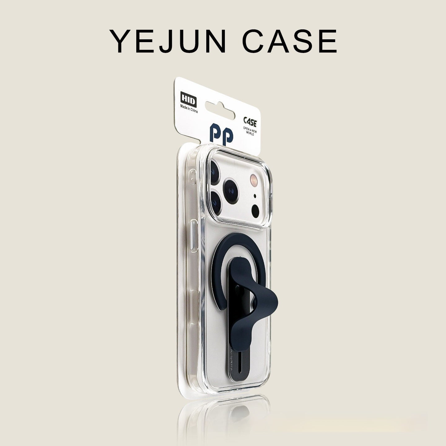 Creative magnetic stand for Apple phone case