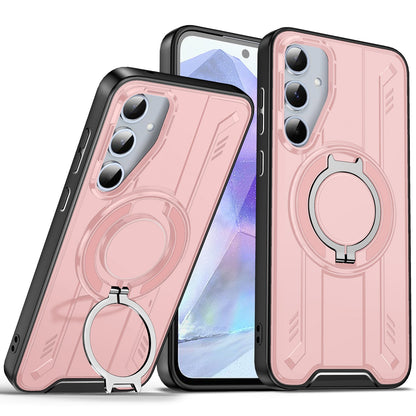 Leadwin rotating bracket magnetic Samsung mobile phone case