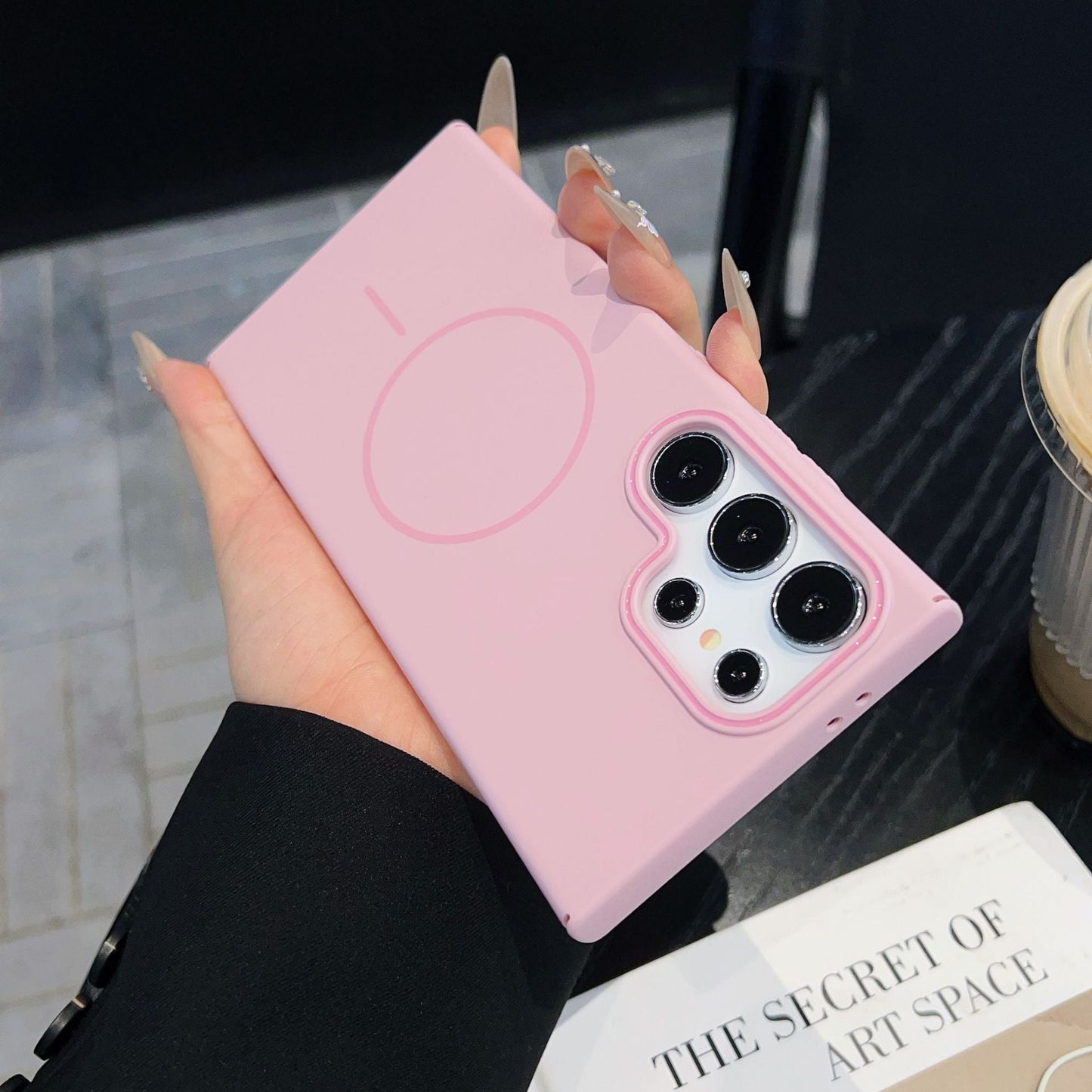 Magnetic Skin-friendly Frosted Samsung Phone Case